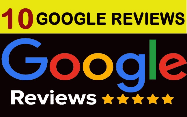 2 Google Maps 5 stars custom Reviews
