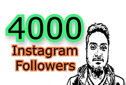 Get 4000 Instagram Real and non drop worldwide followers