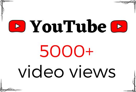 HR 5000+ YouTube Video Views Non Drop