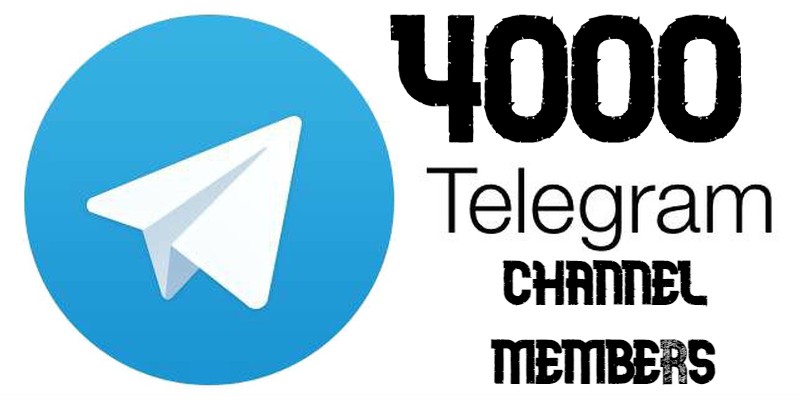 4000 telegram channel members non drop