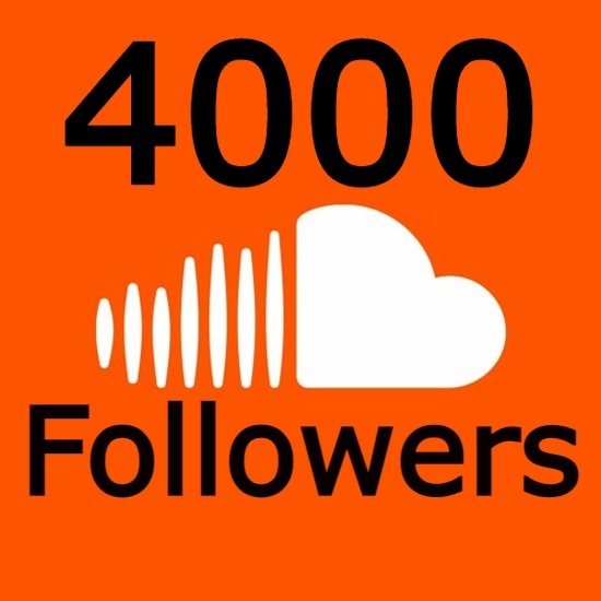 i send you 4000+ SOUNDCLOUD followers