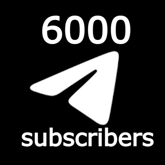 6000 telegram subscribers non drop HQ