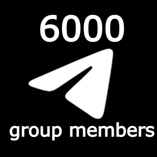 6000 telegram group members non drop
