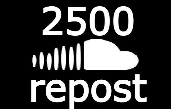 2500 SoundCloud repost non drop guaranteed