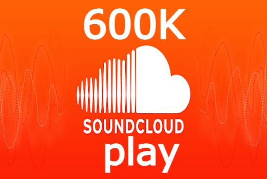 Send you high quality 600K SoundCloud plays