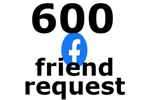 600 Facebook friend request High Quality