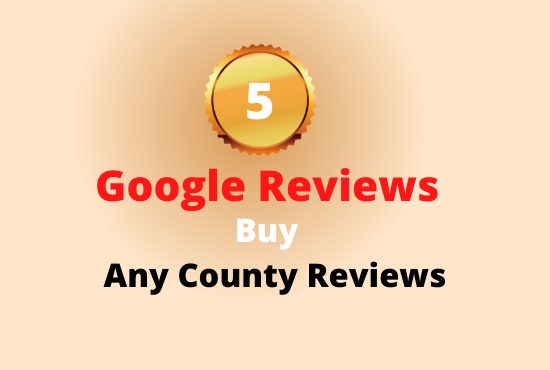 I will provide Any Country- 5 Non Drop Google Review
