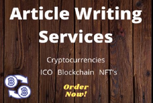 I will research and create top notch nft, ico, token, crypto website content