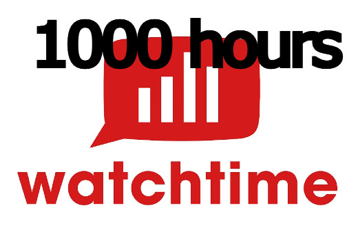 1000 YouTube watch time with monetization views