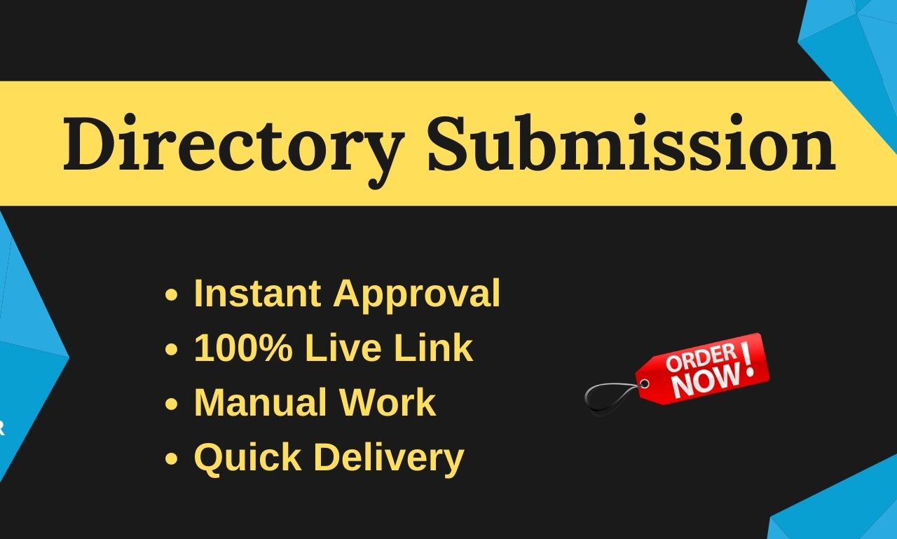 I will do 50 high quality directory submission with instant approval
