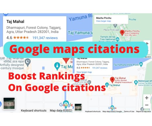 I will 200 google maps citations for gmb ranking and local SEO