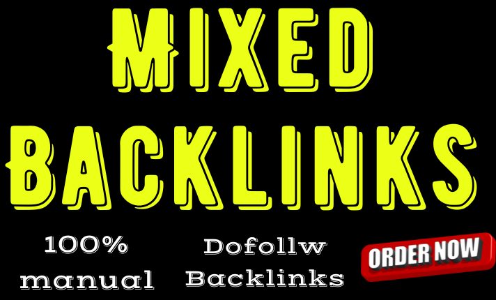 I will provide 80 mixed SEO dofollow backlinks