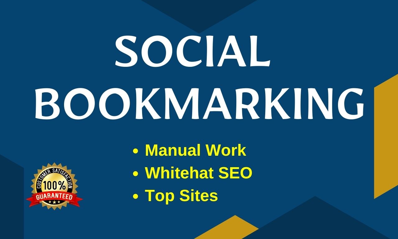 I will do 200 social bookmarking b acklinks for your website ranking