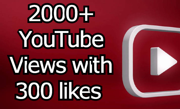 Get 2000+ Random Retention YouTube Views with 300 likes and 30 comments