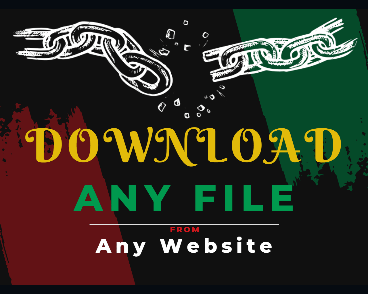 I will download any file from any website