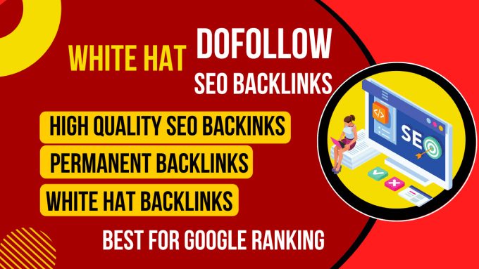 I will 30k white hat link building dofollow seo backlinks for google ranking