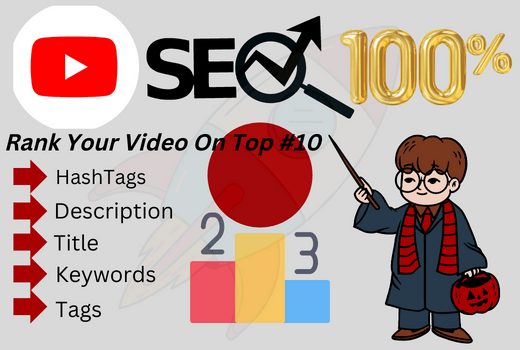 I Will Do Youtube SEO , Keywords Research , Description And Title