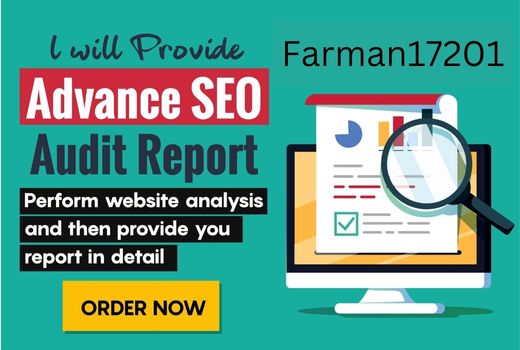 I will provide expert SEO audit report, competitor website analysis and video review