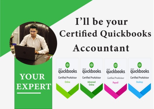 I will do accounting, bookkeeping, and reporting in Quickbooks online