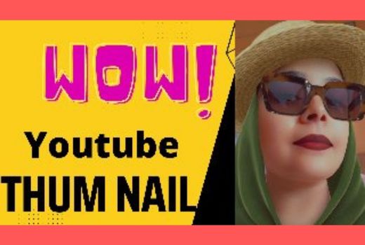 I will design amazing  eye catchy youtube thumnail for you
