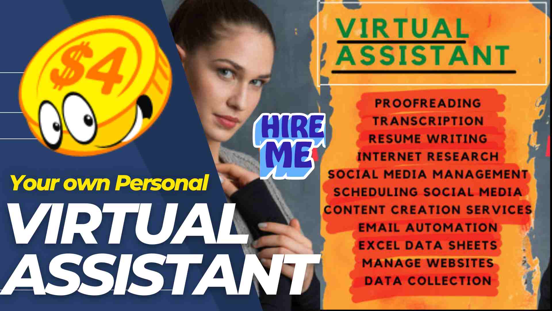 I will be your professional and experienced virtual assistant