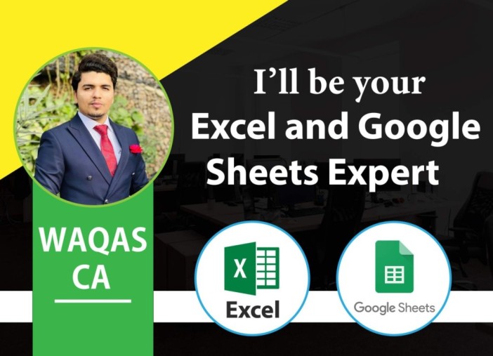 I will do any excel spreadsheet and google sheet projects within 24 hours