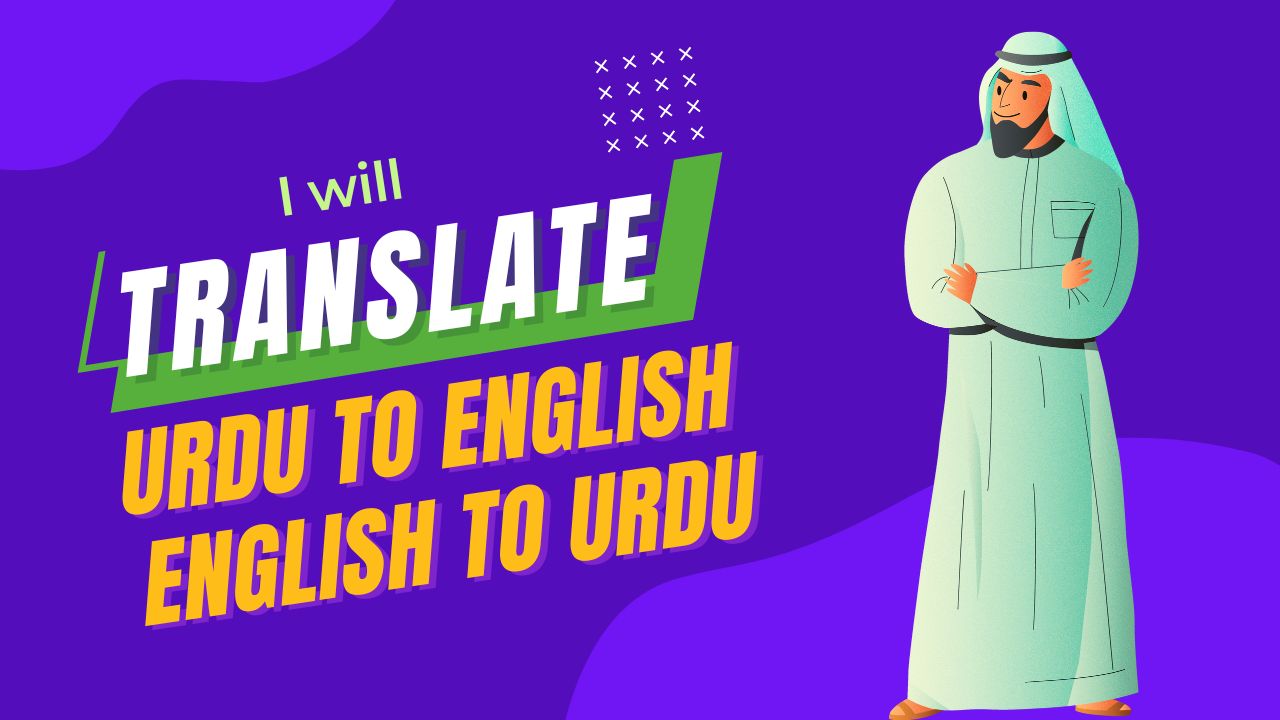 I will do english to urdu, urdu to english translation.