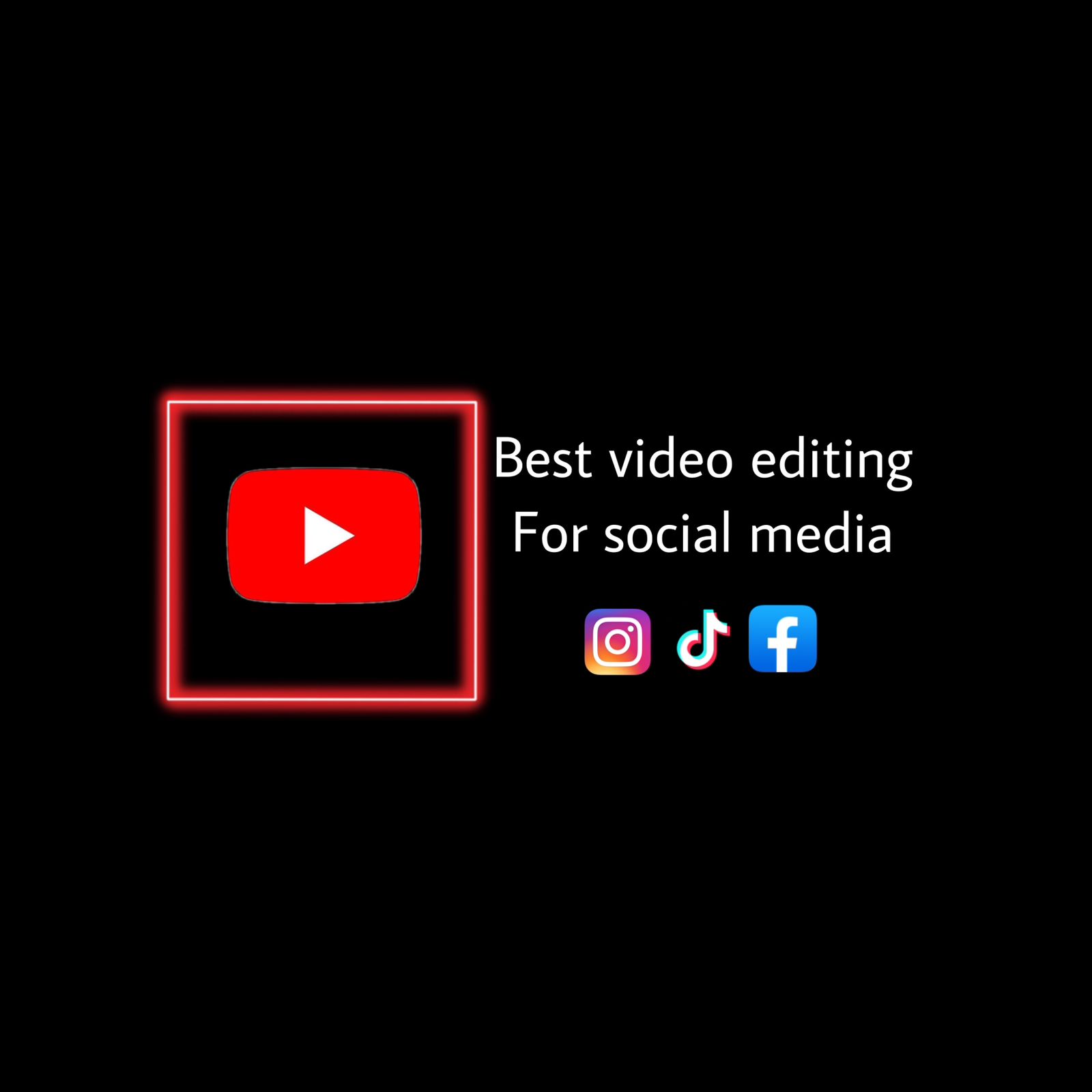 I will do YouTube video TikTok Instagram reels editing for you