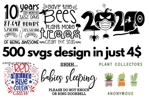 I will give you svg, png, jpeg, bulk design bundle for Etsy and other.