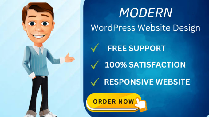 i will build professional & responsive WordPress any kind of website
