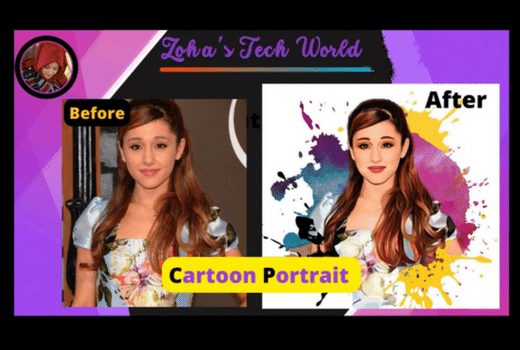 I will draw your picture into a cute cartoon portrait caricature avatar