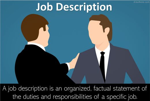 I will create a perfect job description for any position