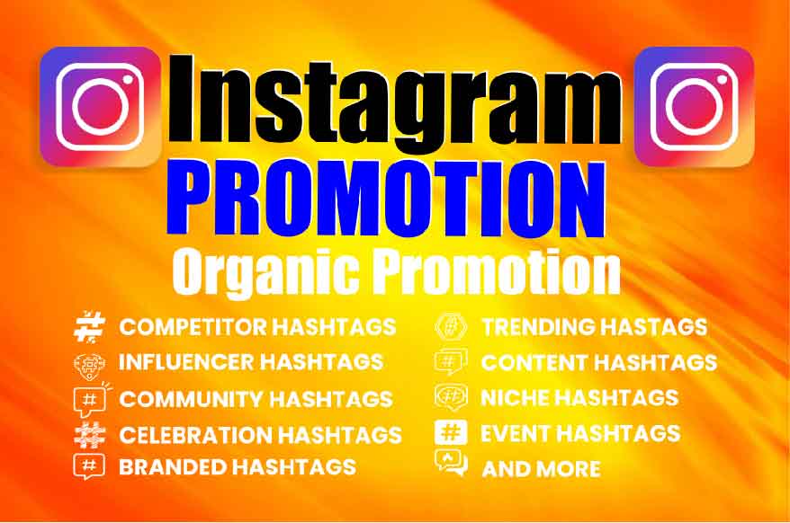 I will do Instagram marketing or promotion for organic growth