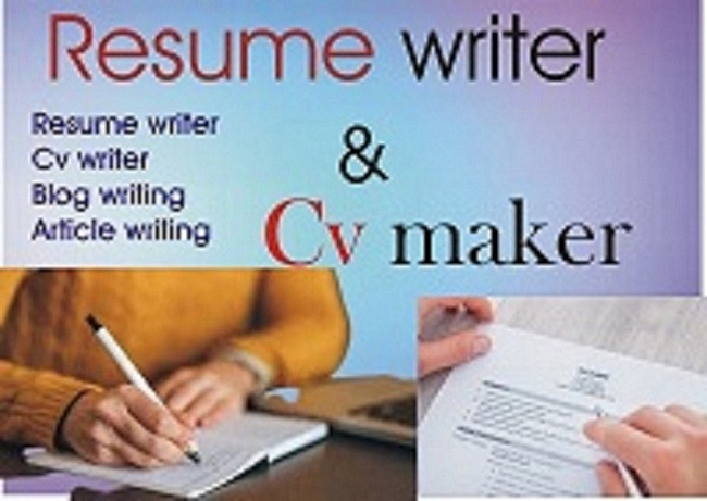 I am professional and creative writer and resume maker.