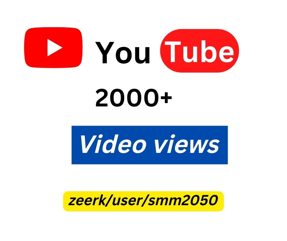 You will get 2000 YouTube likes. YouTube video promotion