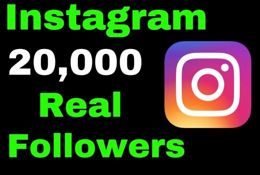 Get 20,000+ Instagram Followers, Non-drop, Active Users, and Lifetime Permanent