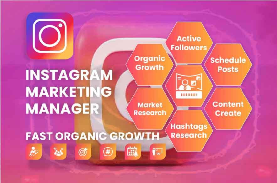 I will research hashtags to grow your Instagram organically
