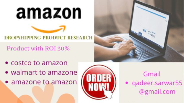 I will search amazon products for drop shipping