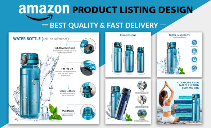 I will design amazon product images and background removal