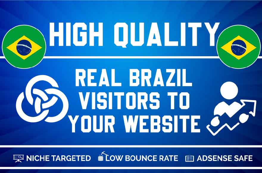 I will give real and organic 20k Brazilian web traffic to your website