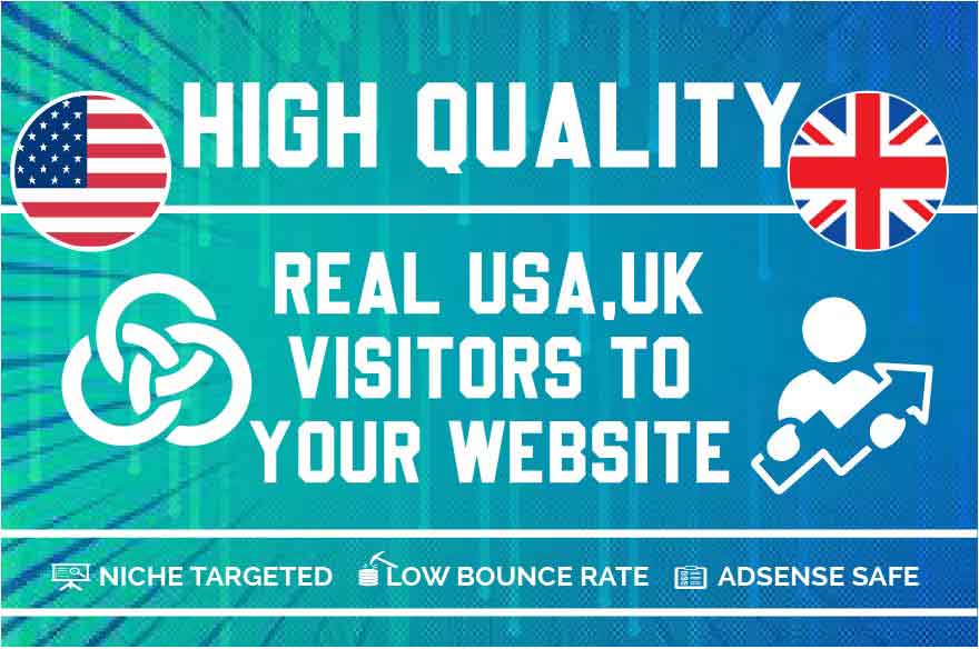 30000 USA UK real organic web traffic for your website