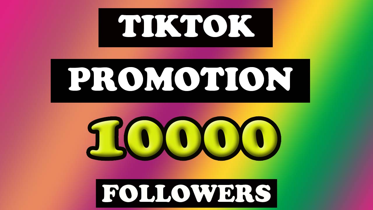 10000 TikTok Followers. Instant, Smooth