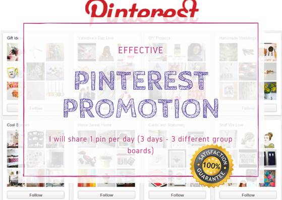 I will share your blog, web page and links on pinterest