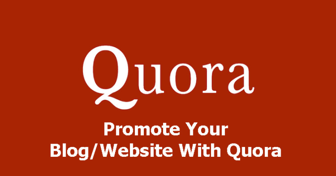 I will promote your website on QUORA by contextual link