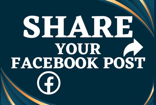 Do 500+ Facebook Shares for Post, Photo, or Video