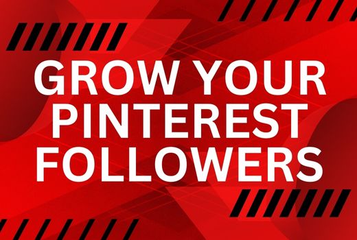 500+ permanent Pinterest followers to your account
