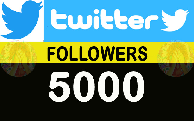 5000 Twitter followers are good to go !