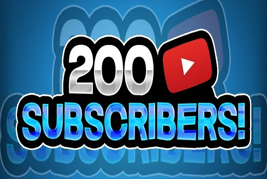 200+ youtube subscribers OR 1000 LIKES OR 2500 VIEWS