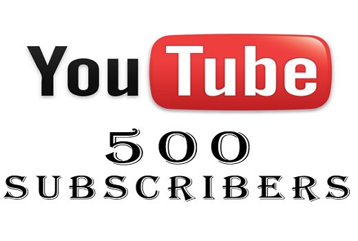 I will provide 500 youtube subscribers