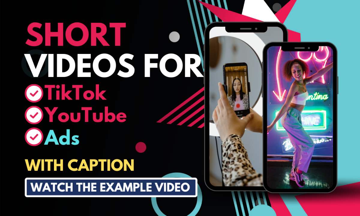I Will Create A Short Video For YouTube Short/TikTok (Up to 1 Min)